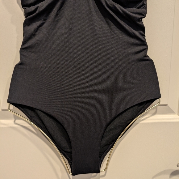 Sea Level Swim Australia One Piece Black Swimsuit Size 4 New - Picture 3 of 8